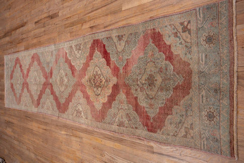 Vintage Oushak Runner Rug (3' x 13')